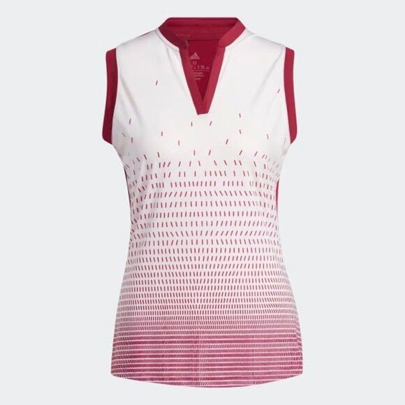 $60 adidas polo tank size small  m12 - Picture 2 of 5